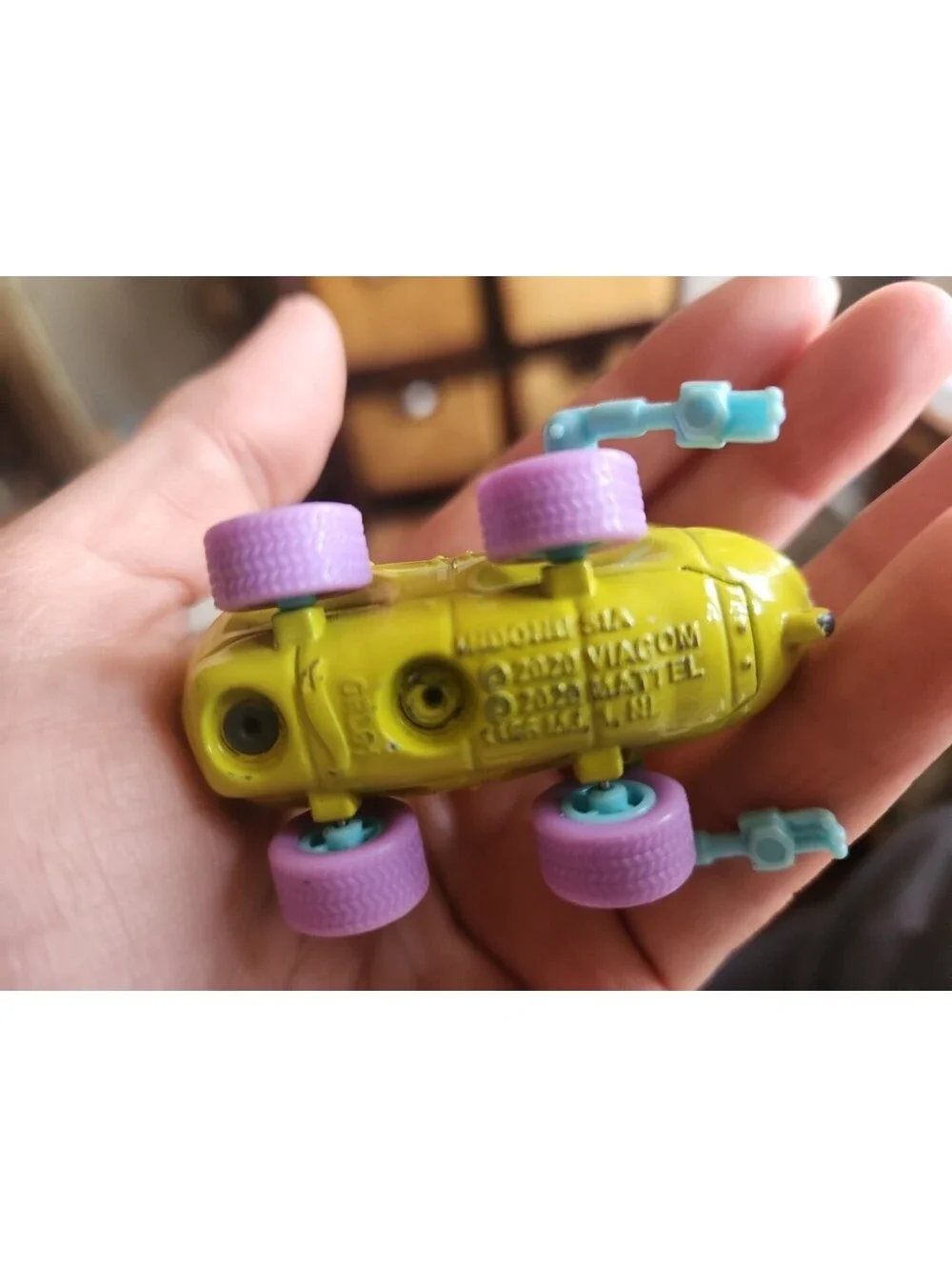 Hot Wheels Rugrats Reptar Wagon nickelodeon Metal Diecast Car Model 1/64!.